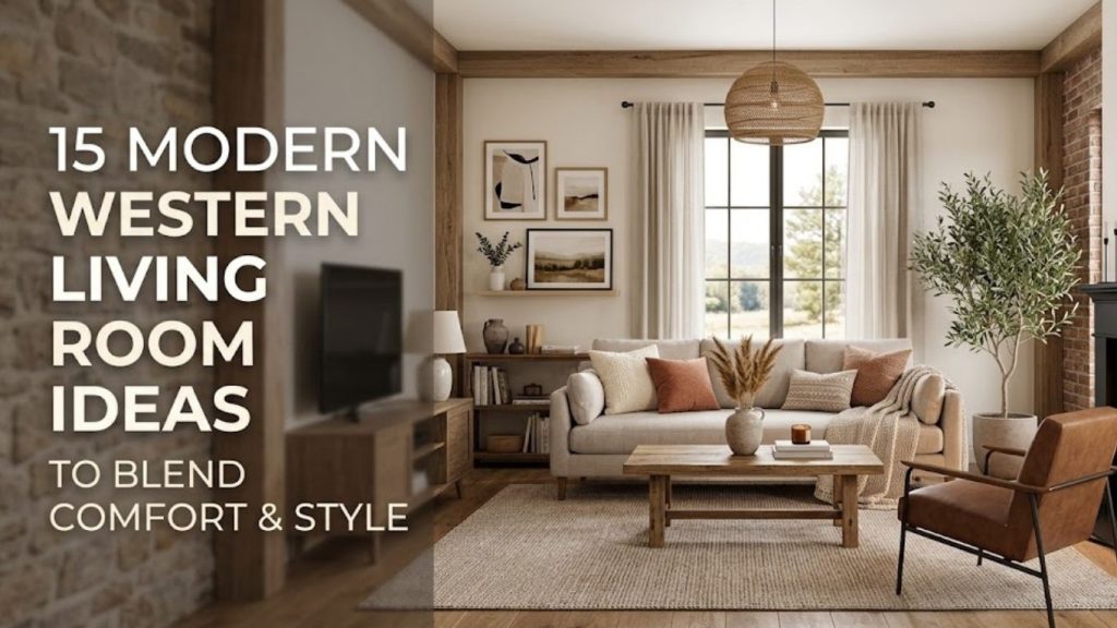 15 Modern Western Living Room Ideas 