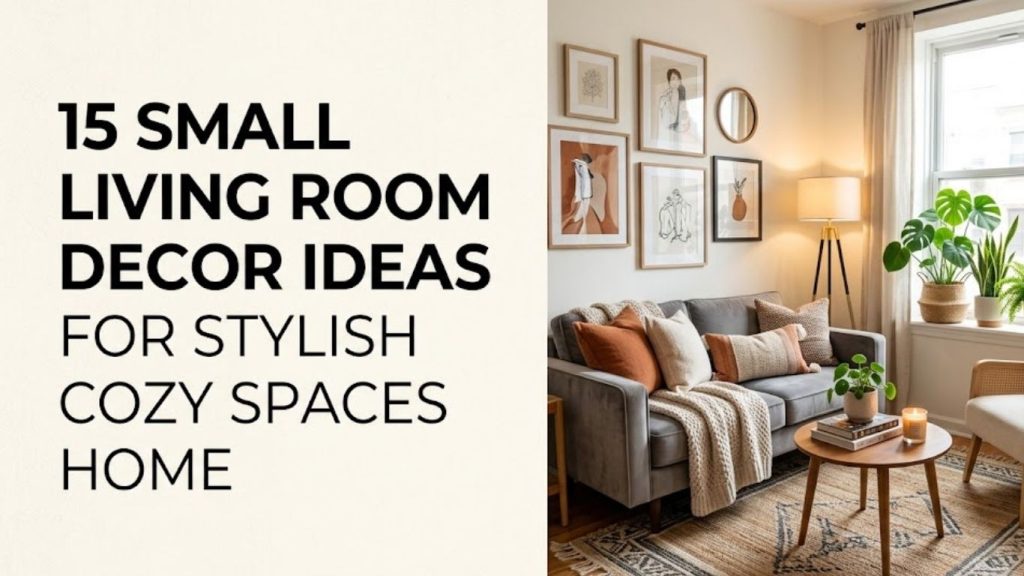 15 Small Living Room Decor Ideas