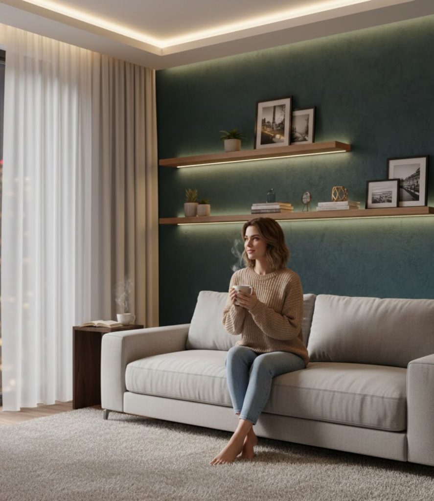 Add LED Strip Lighting to Architectural Details