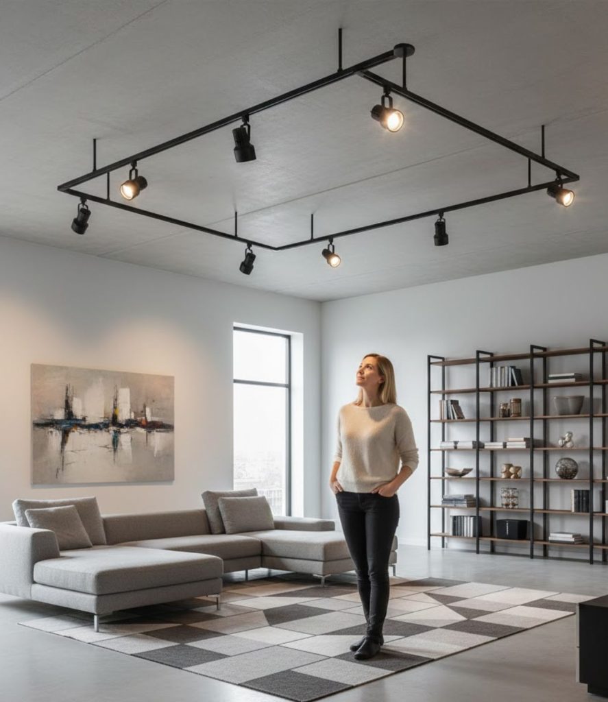 Add Track Lighting for Flexible Illumination
