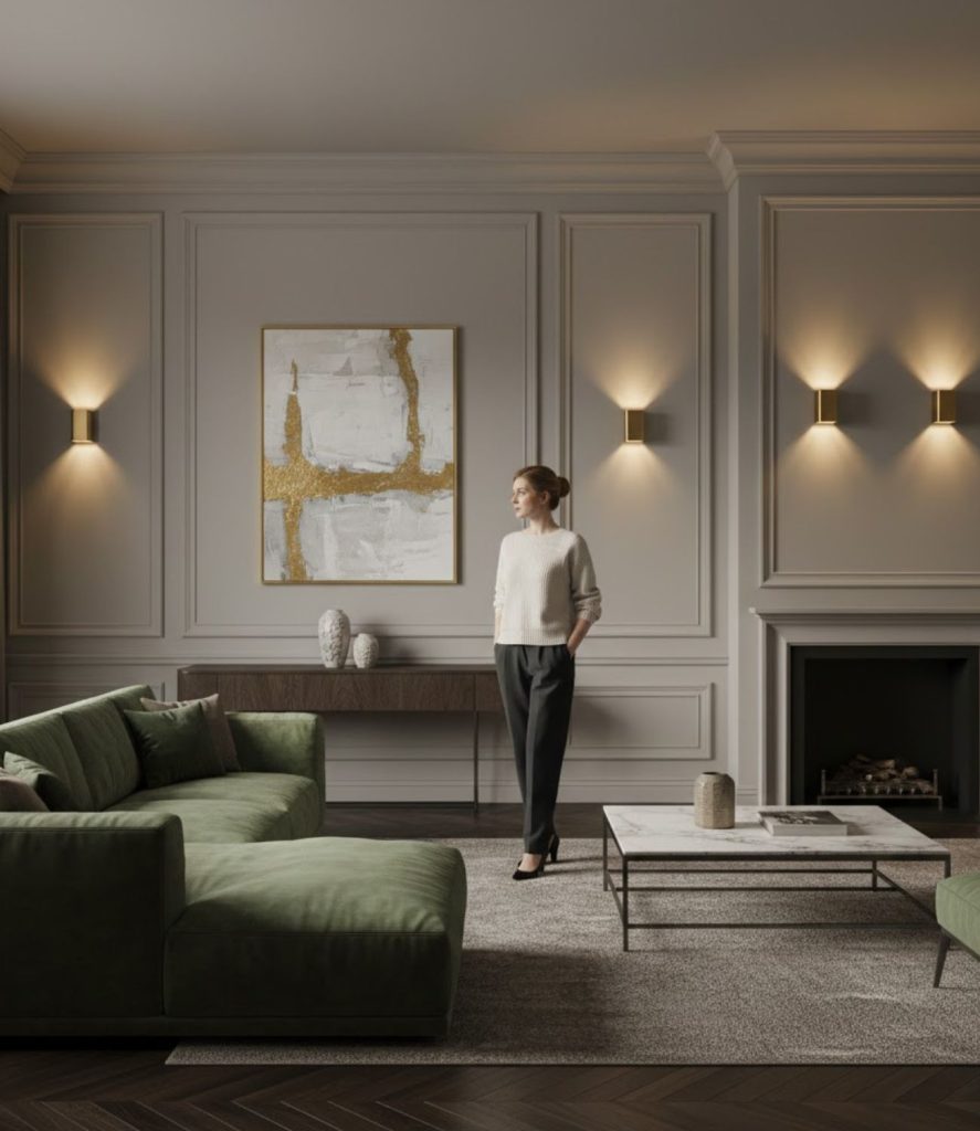 Add Wall Sconces for Layered Side Lighting