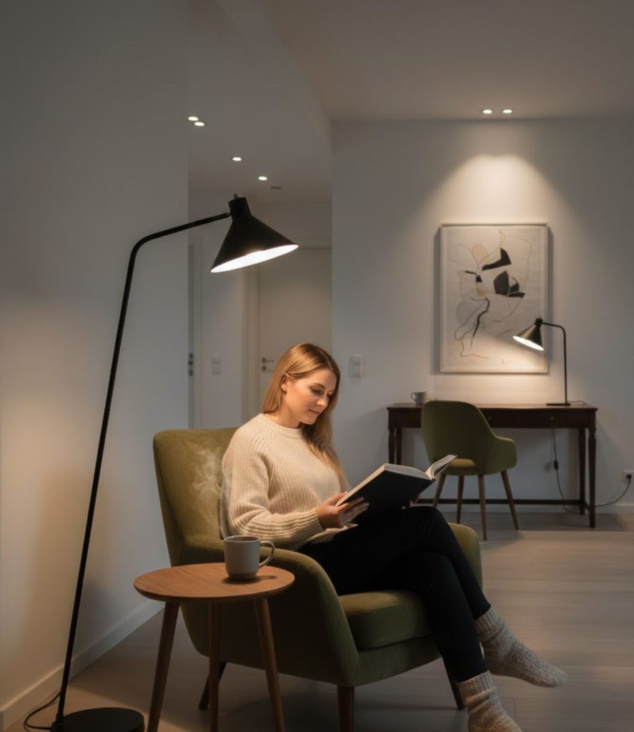 Brighten Reading or Conversation Areas with Task Lamps