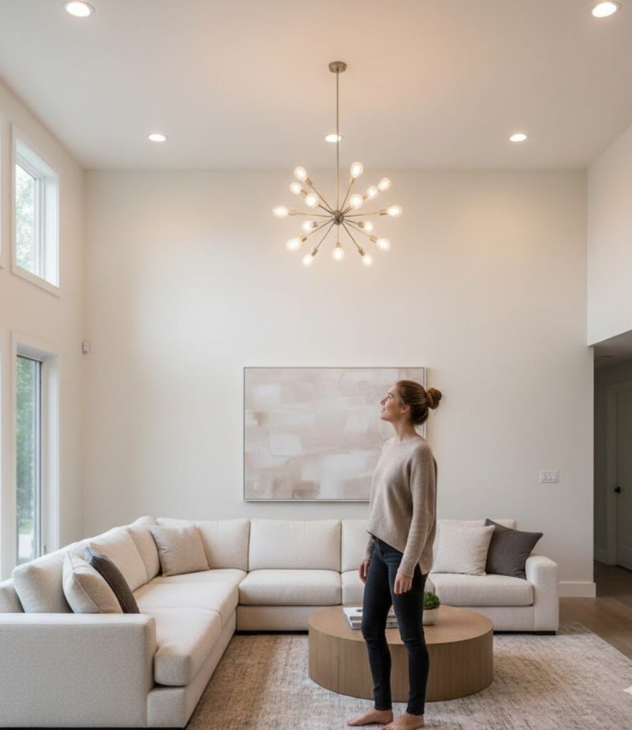 Combine Pendants with Recessed Lighting for Layered Ambiance
