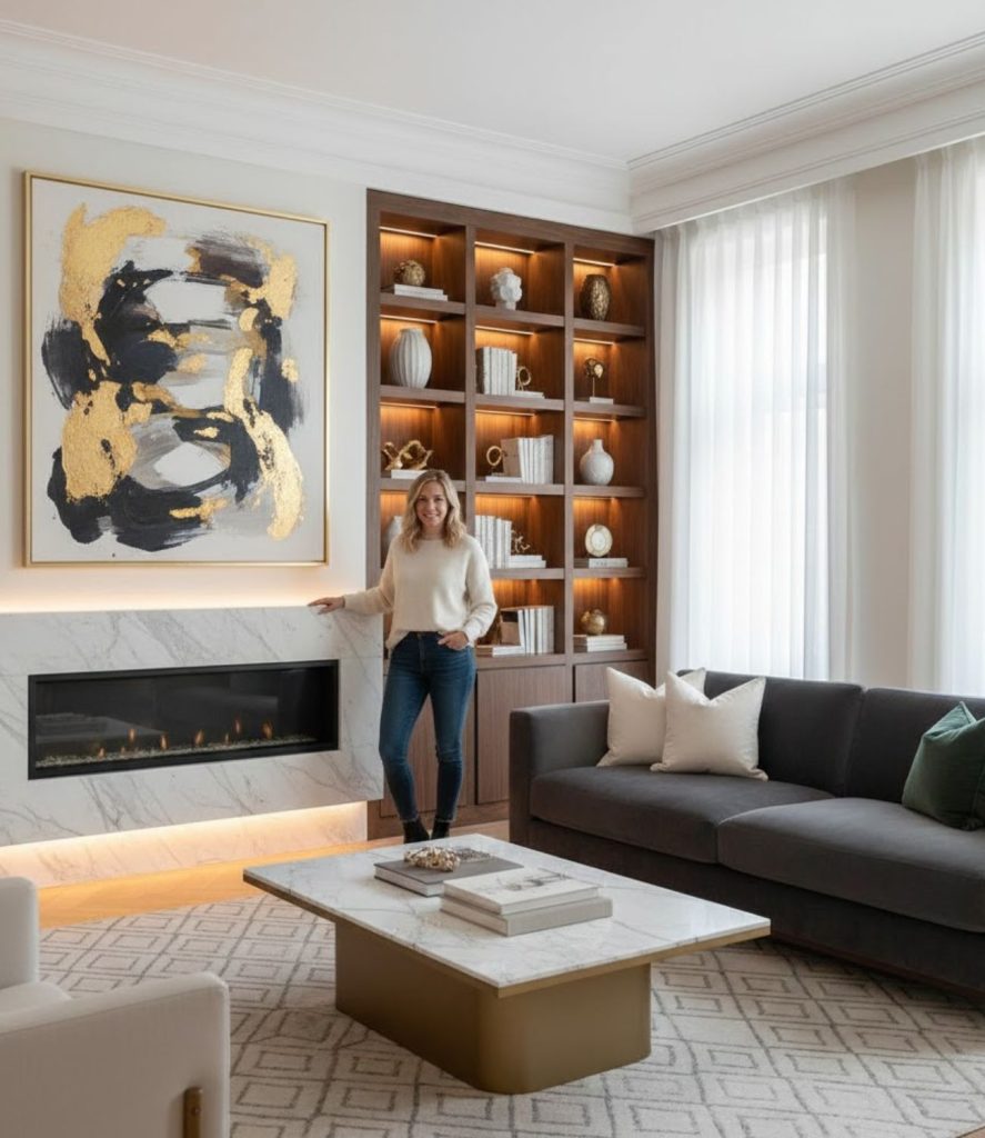  Create a Focal Point With a Fireplace or Media Wall
