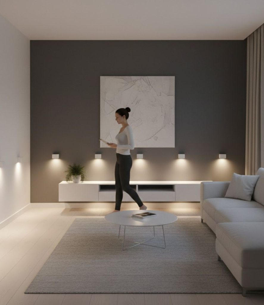 Create a Soft Glow with Recessed Wall Lights