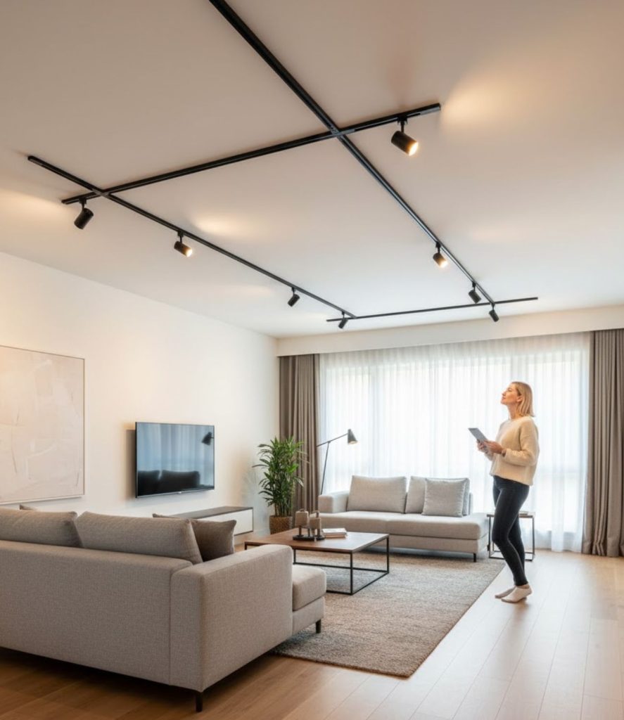  Dual-track systems for larger living rooms