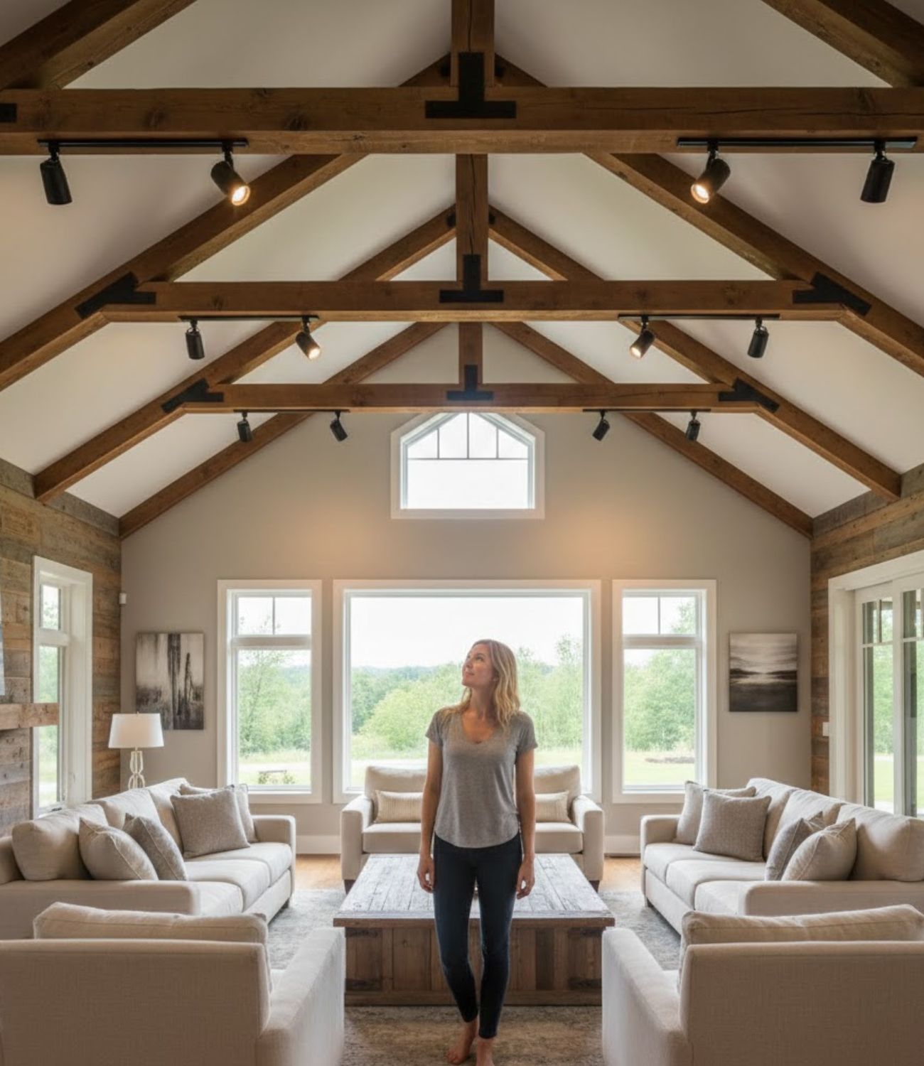 15 High Ceiling Living Room Lighting Ideas to Transform Your Space