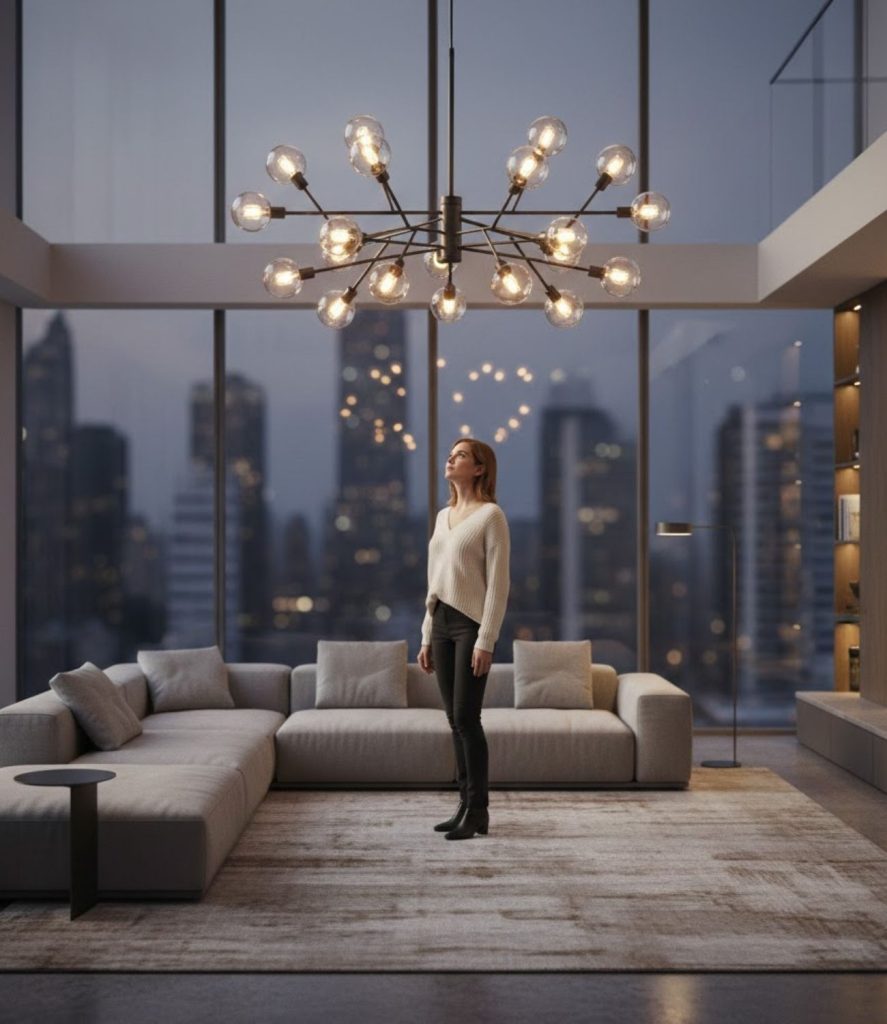 Incorporate Multi-Light Chandeliers