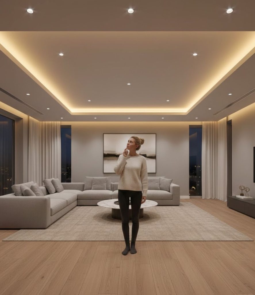 Install Cove Lighting for Soft, Ambient Glow