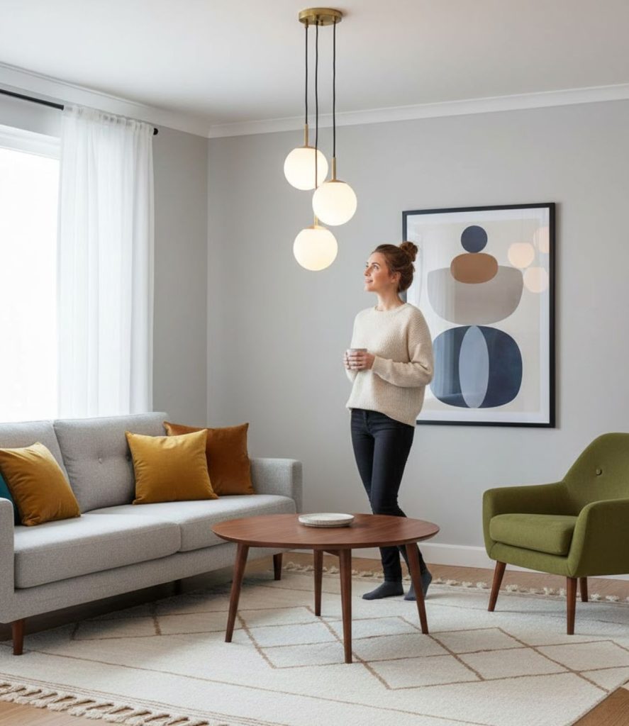 Install a Globe Pendant for Soft, Diffused Lighting