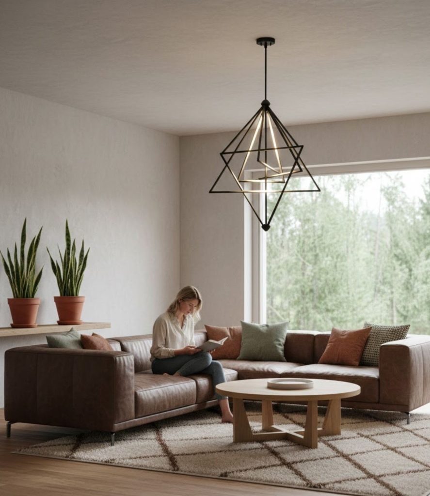  Install a Minimalist Ceiling Pendant
