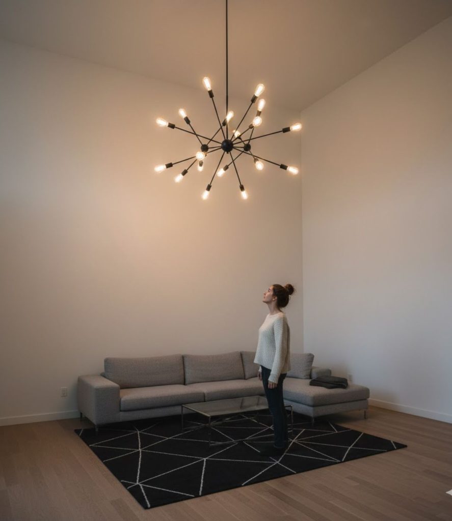 Install a Multi-Arm Pendant for Sculpture-Like Impact