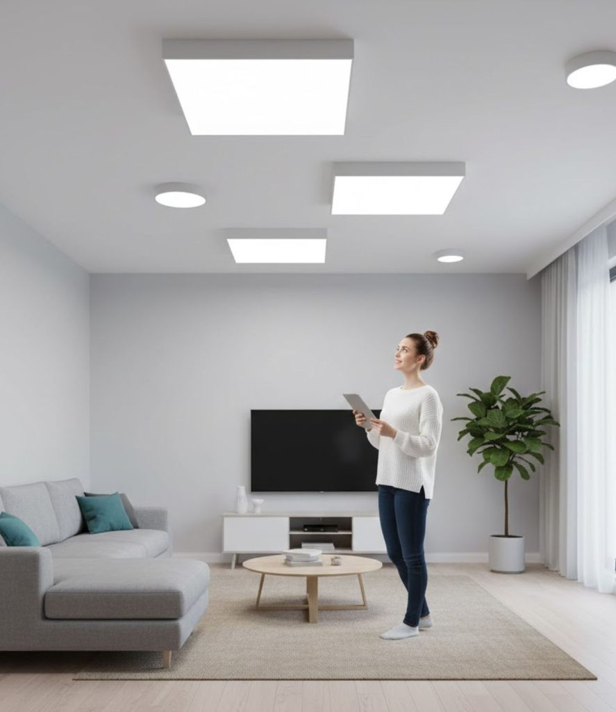 LED Ceiling Panels or Modern Flush Lights