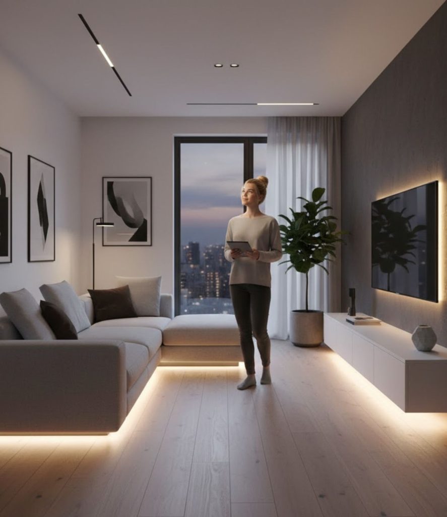 LED Under-Sofa or Under-Furniture Lighting