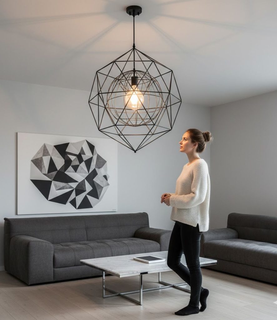  Use Geometric Pendant Designs for a Contemporary Look