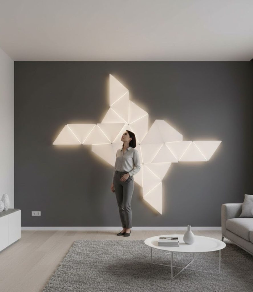  Use LED Wall Panels to Add a Modern Glow