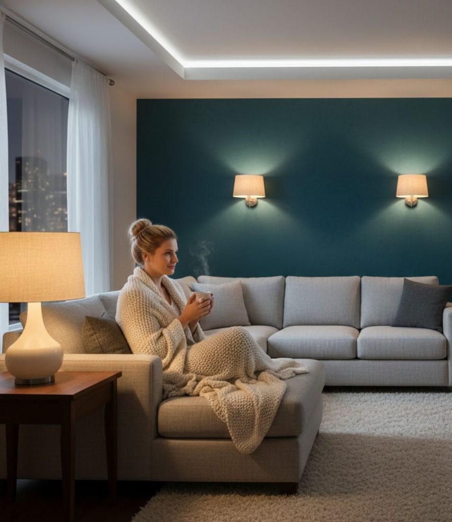 Use Soft Shades for All Lamps