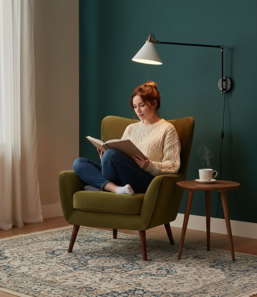  Use Wall-Mounted Swing-Arm Lamps for Flexibility