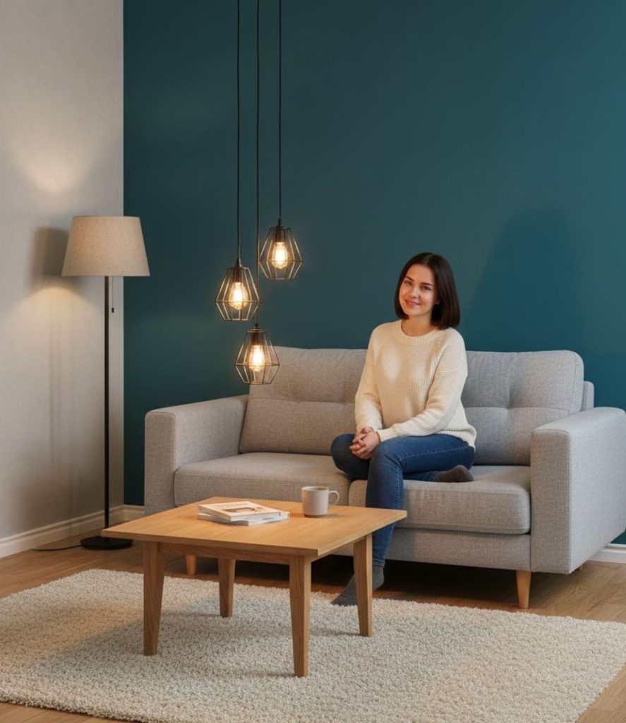 Use pendant lights sparingly but strategically