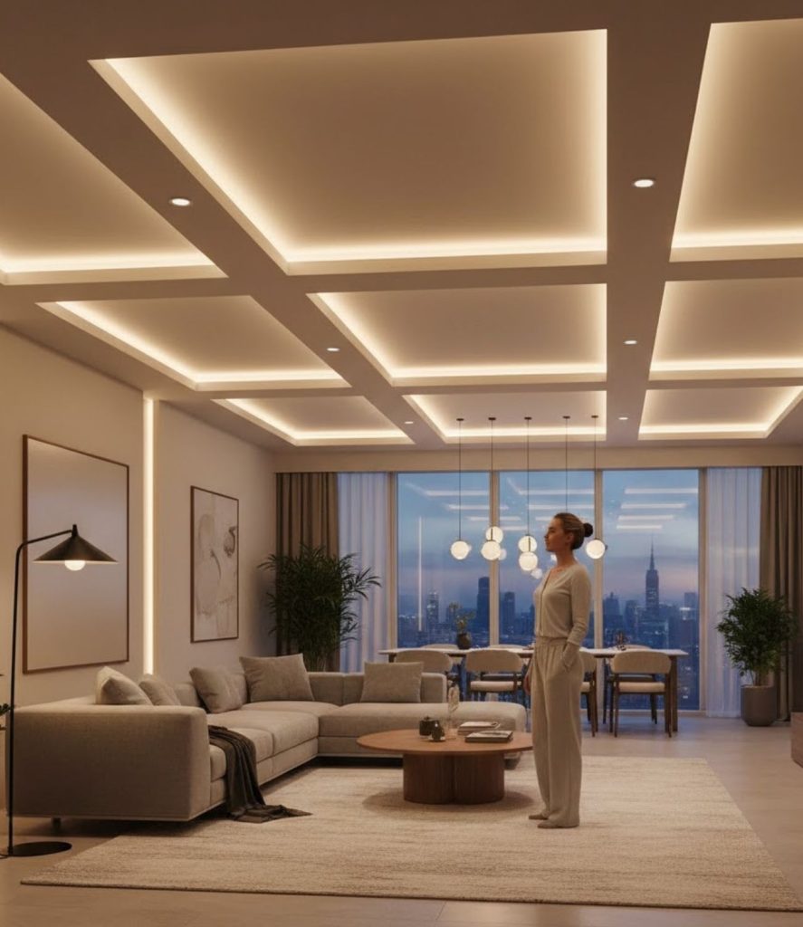 Install Cove Lighting in the Ceiling
