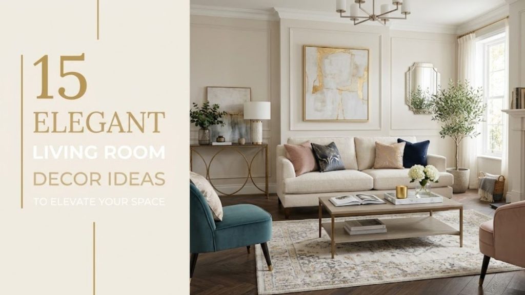 15 Elegant Living Room Decor Ideas 