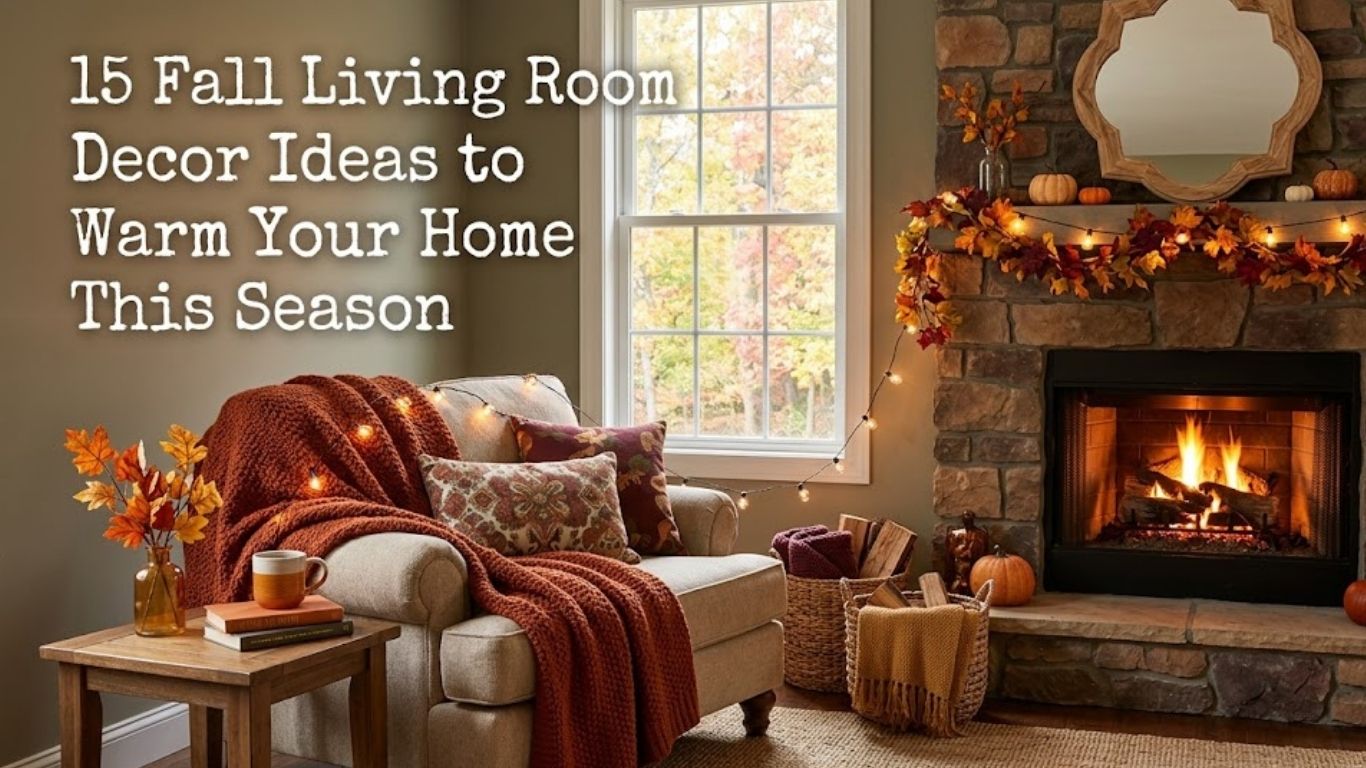 15 Fall Living Room Decor Ideas to Warm Your Home This Season