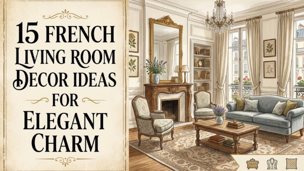 15 French Living Room Decor Ideas