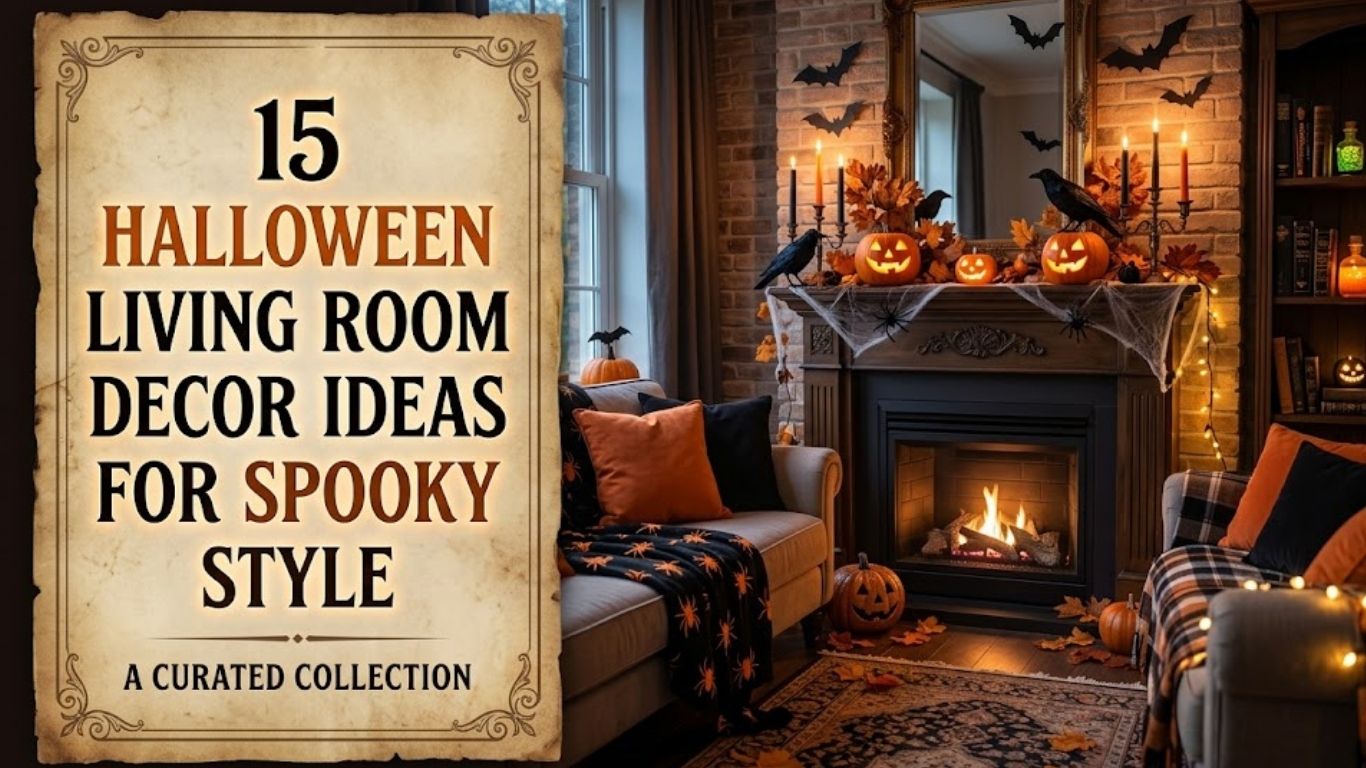 15 Halloween Living Room Decor Ideas for Spooky Style
