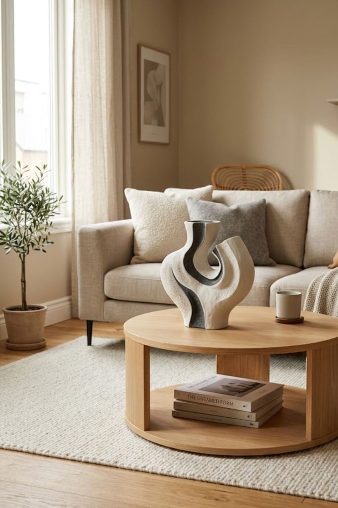  A Sculptural Centerpiece