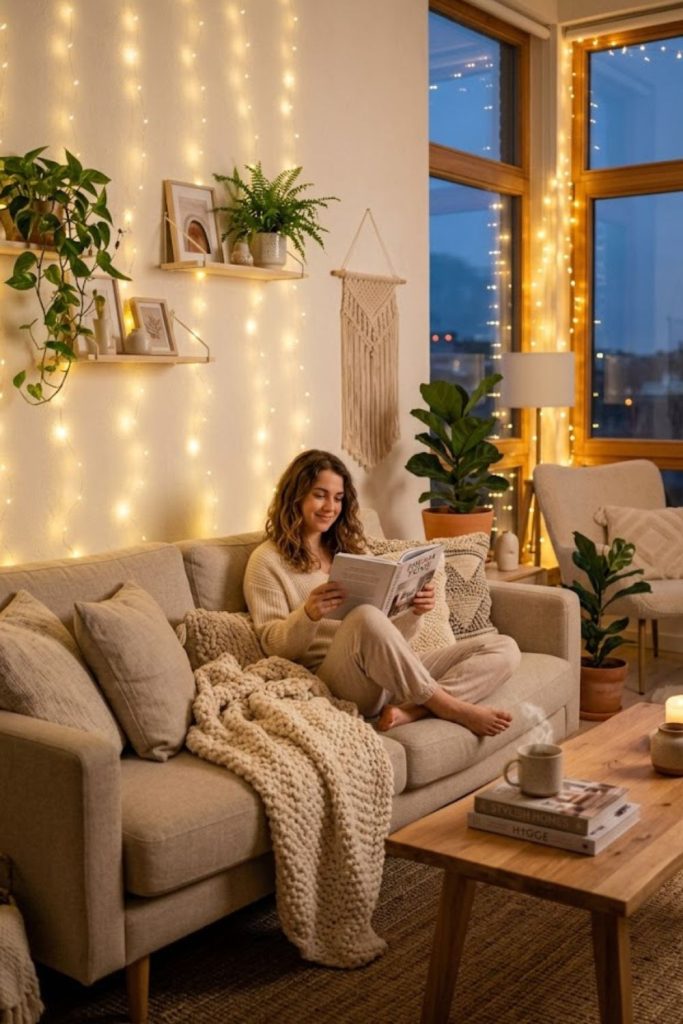 Add String Lights for a Magical Touch