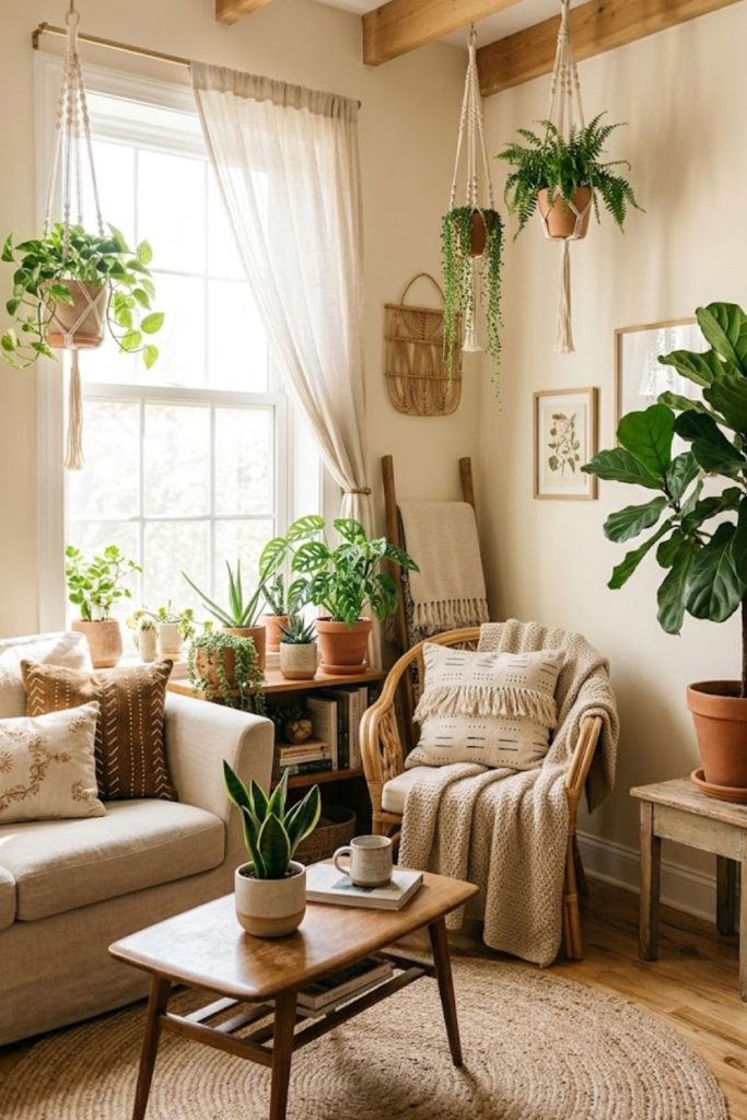 Bring in Lots of Plants for Organic Charm