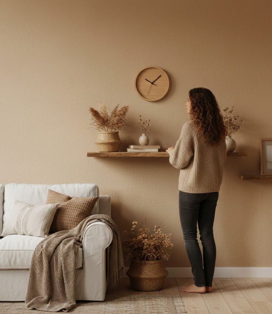 Choose a Natural Wood Wall Clock