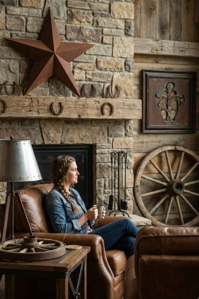 Decorate With Horseshoe or Metal Wall Decor