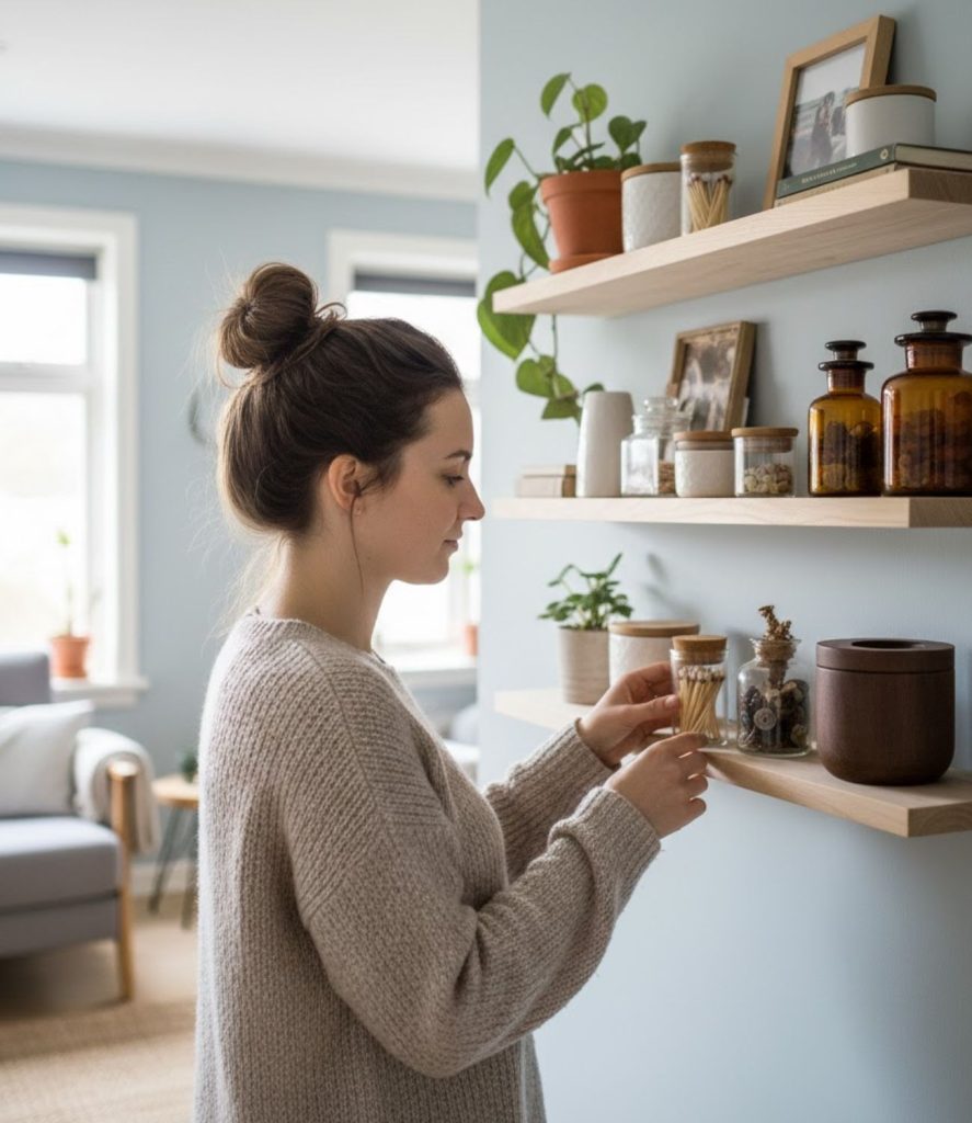 Display Mini Storage Jars