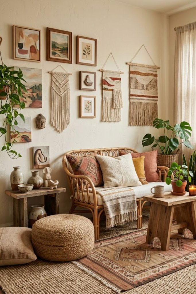 Display Personal Artwork and Handcrafted Decor