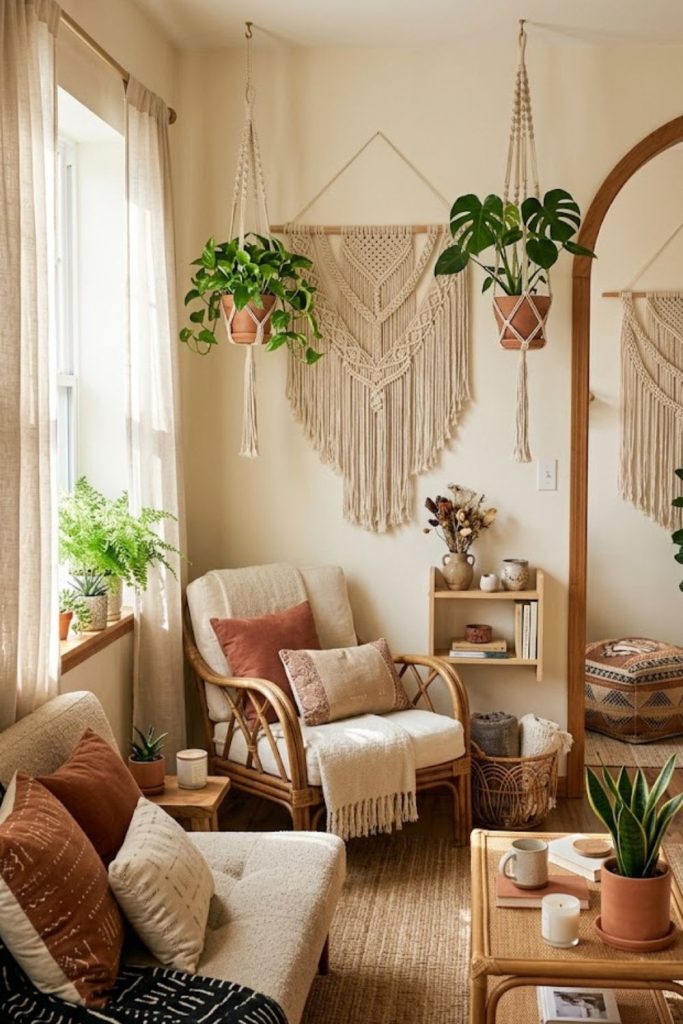 Incorporate Macrame for Soft Boho Texture