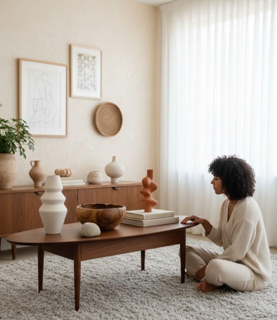 Incorporate Sculptural Decor Pieces