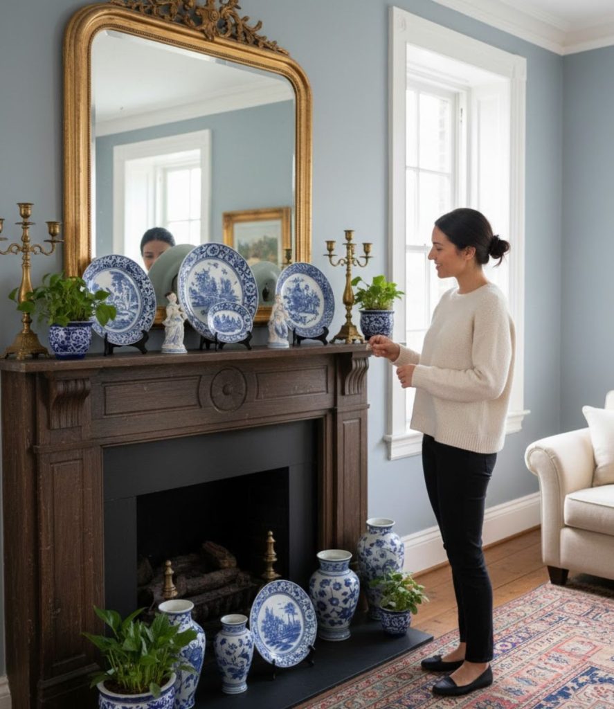 Incorporate Vintage Ceramic and Porcelain Pieces