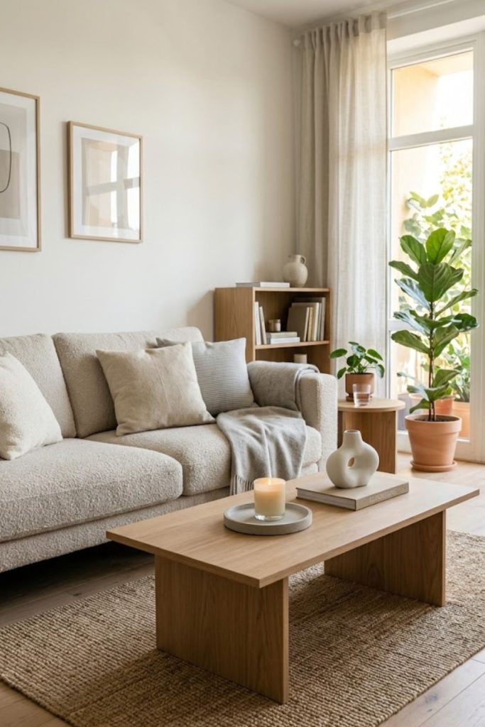 Small Living Room Decor Coffee Tables with a Minimalist Look