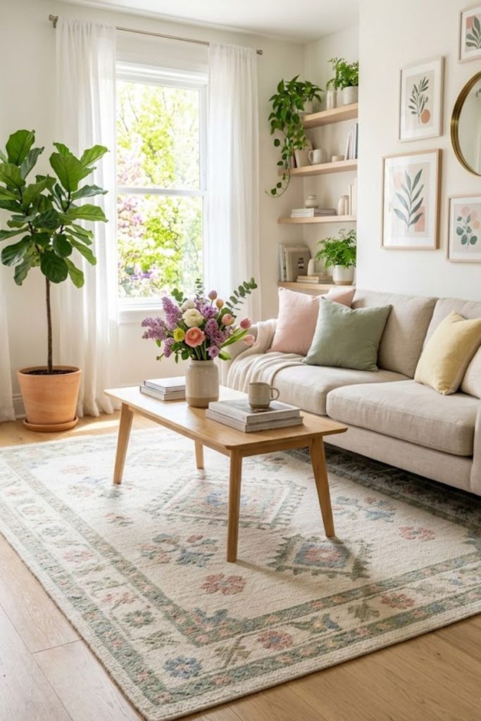 Switch to Lighter Rugs