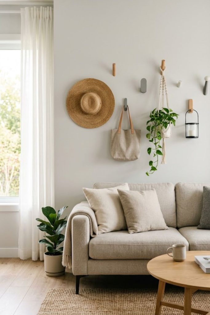 Use Decorative Wall Hooks