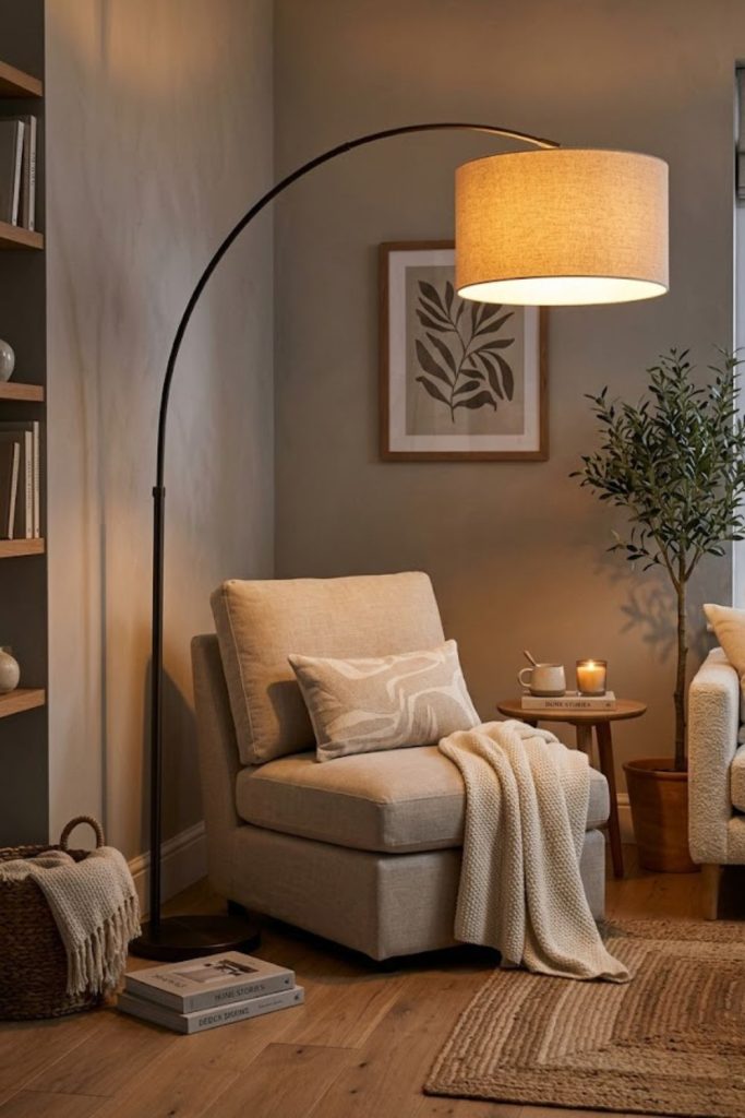 Use Floor Lamps for Soft Corner Lighting