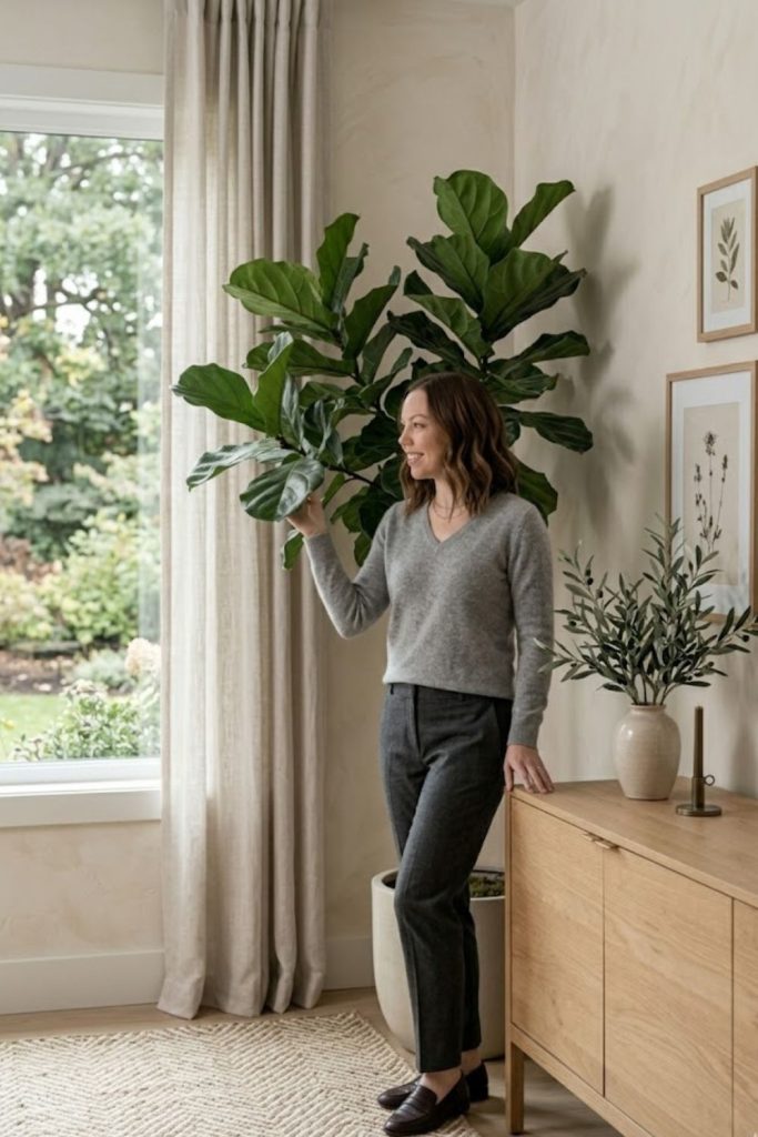 Use Fresh or Faux Greenery