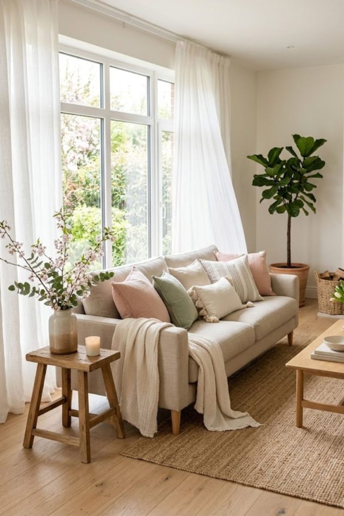 Use Light and Airy Fabrics