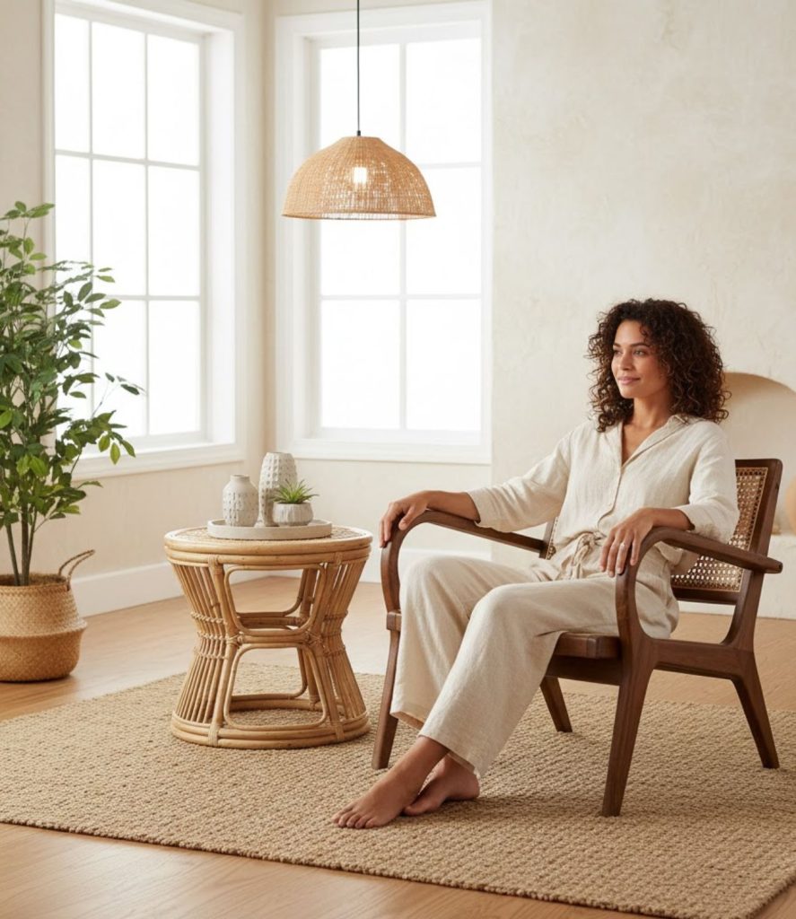 Use Rattan, Cane, and Woven Materials