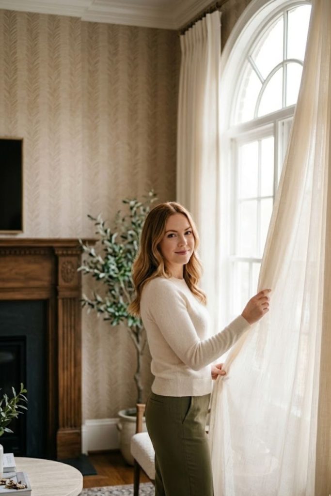  Use Sheer Curtains for Soft Light