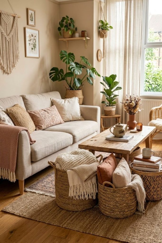 Use Stylish Woven Baskets for Storage