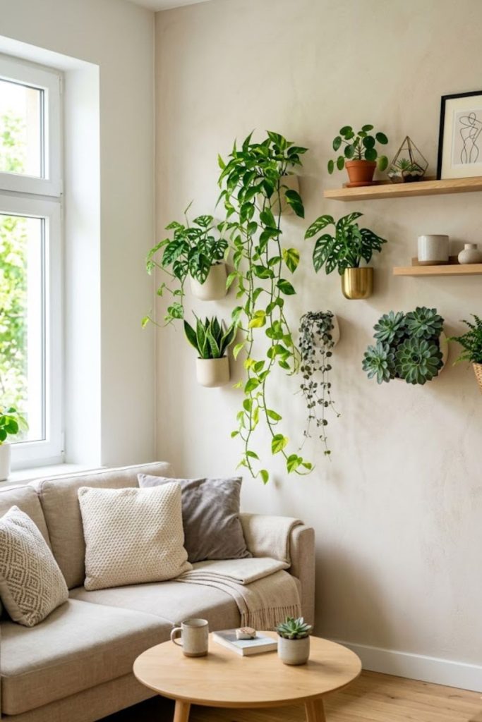 Use Wall-Mounted Planters