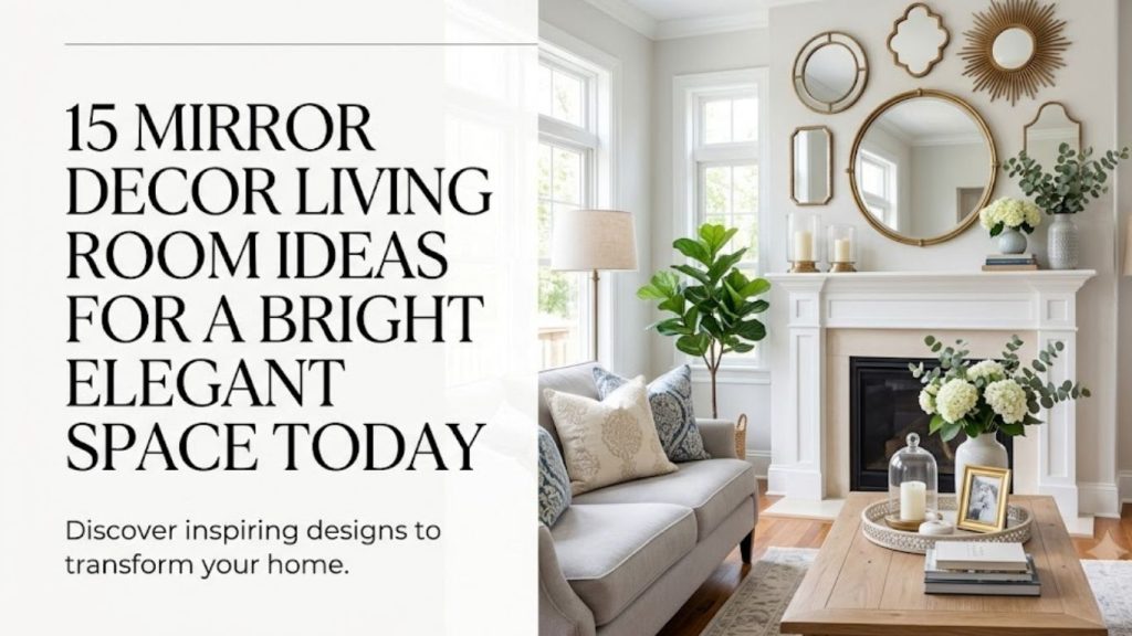 15 Mirror Decor Living Room Ideas 