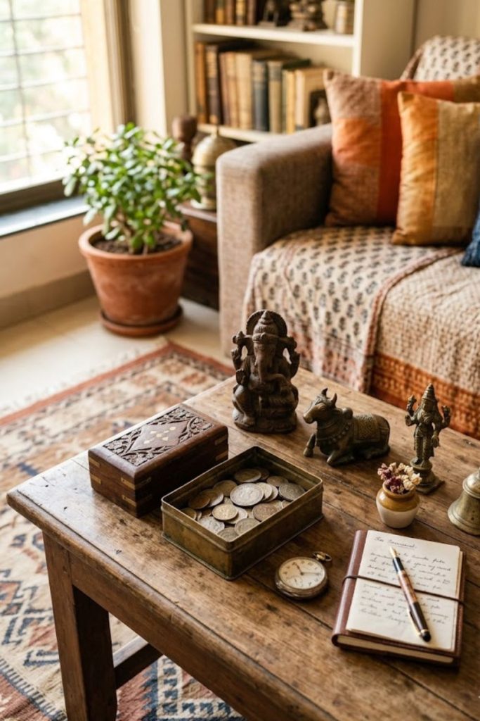 Antique Collectibles Display